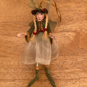 Patience Brewster Fairy Ornament • Funds for a Cure • w/ Original Box